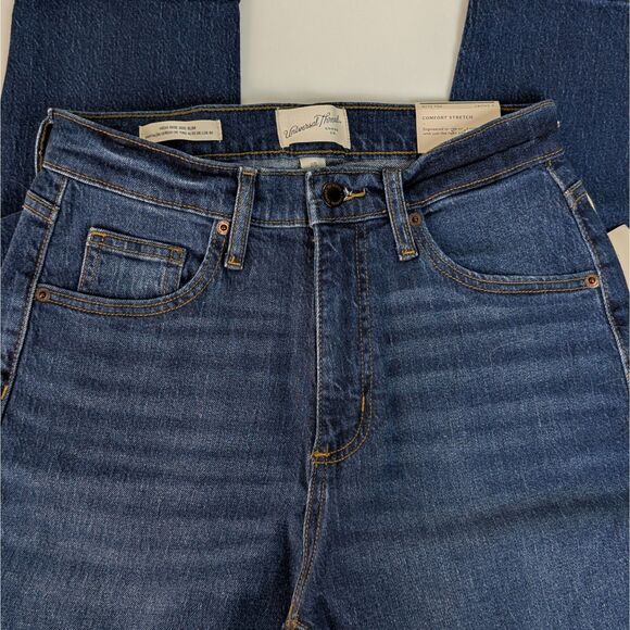 Women's 90's Slim Jeans - Universal Thread - Sizes 2 Short Blue Jeans - Picture 7 of 7